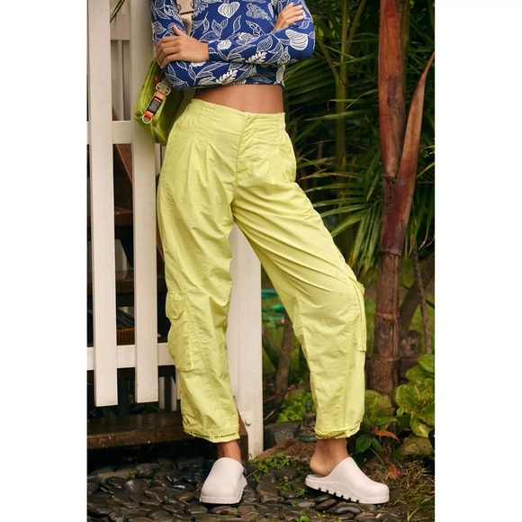 FP Movement Mesmerize Me Pants (yellow) - Size Small - Picture 2 of 6